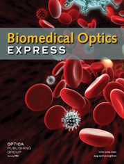 Biomedical Optics Express cover